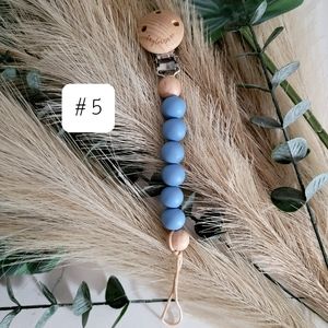 TAYLOR MAE® Non-Toxic BPA Free Pacifier Clips Tethers Holder Baby Teethers